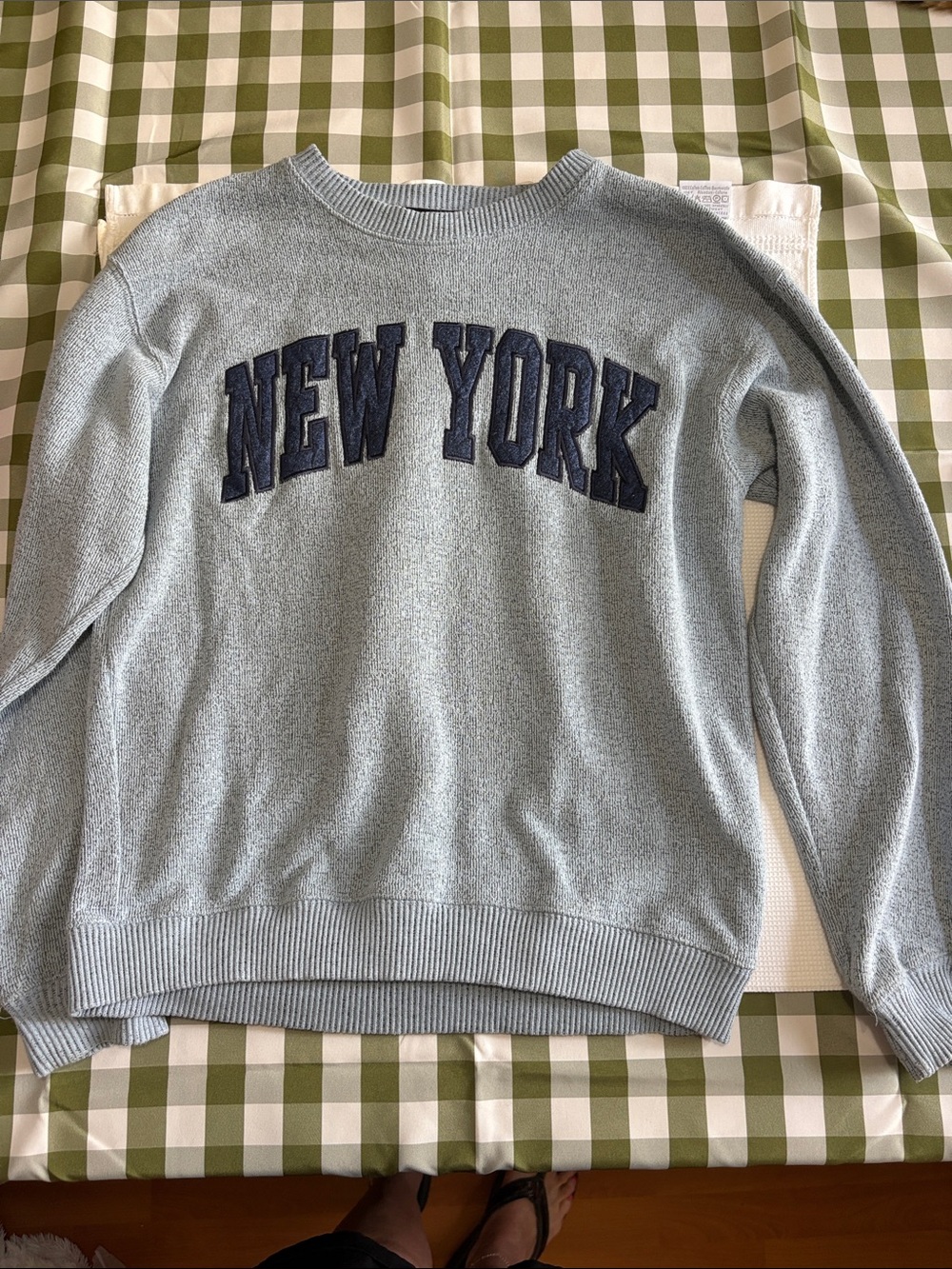 NEW YORK FRENCH TERRY SWEATSHIRT